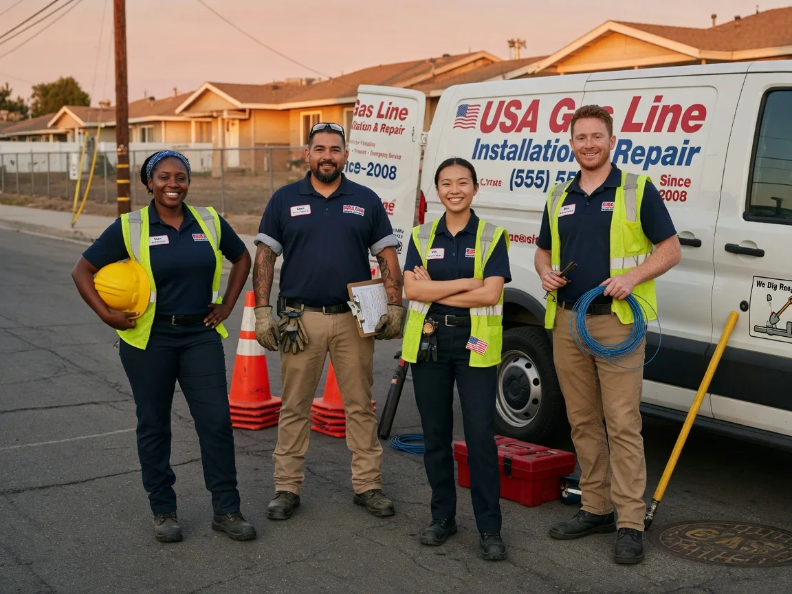Gas Line Installation company in Deanville, TX