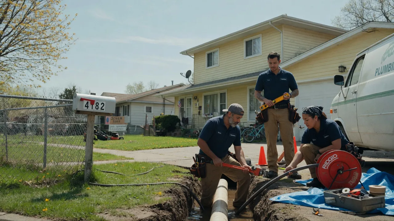 Gas Line Repair in Deanville, TX near me
